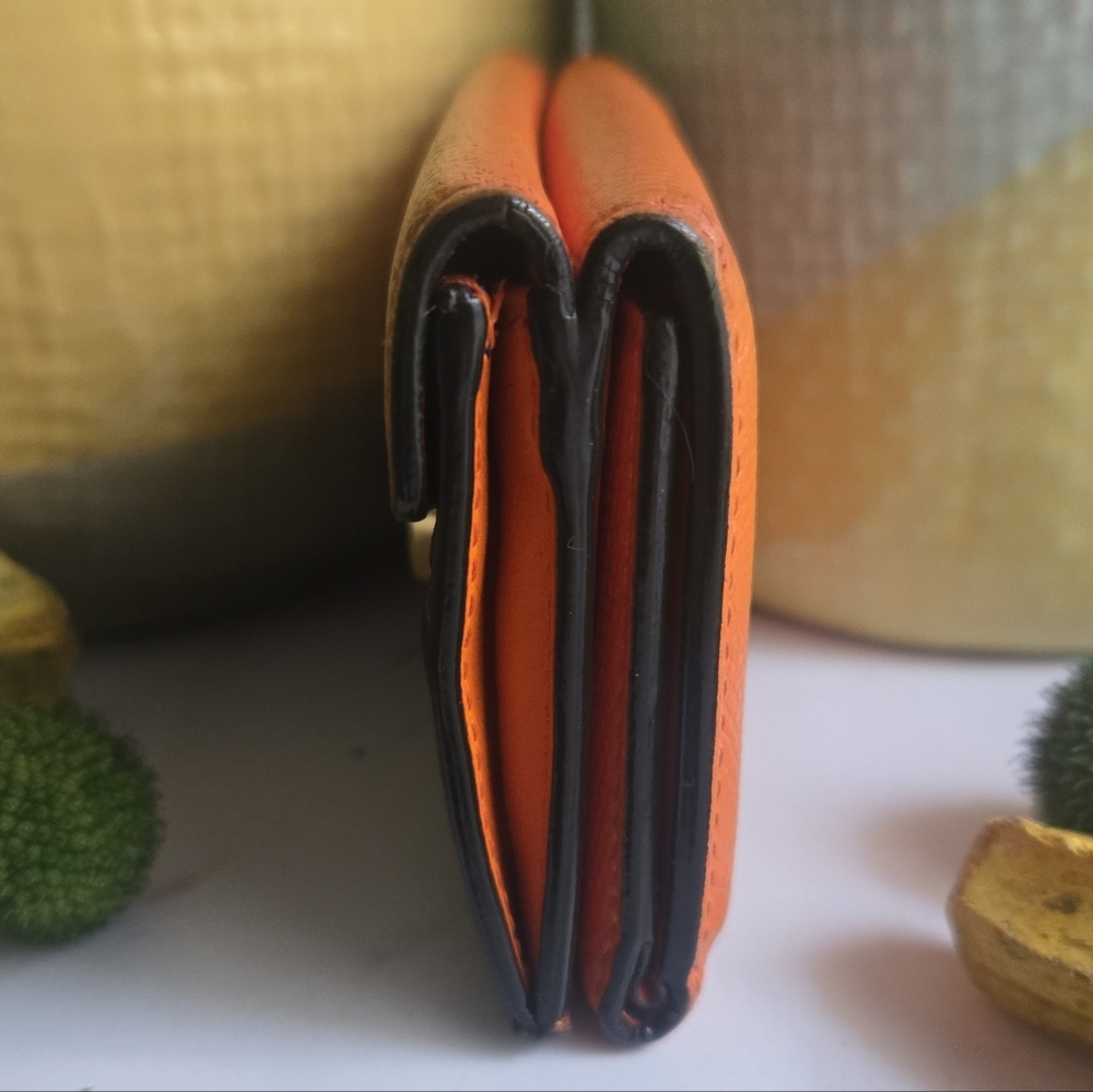 Fendi Zucca 2020 FF Logo Compact Leather Trifold Wallet - Picture 5 of 13
